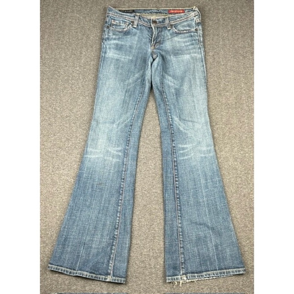 Citizens of Humanity Ingrid 002 Low Waist Flair Jeans Medium Wash Size 25 Vtg